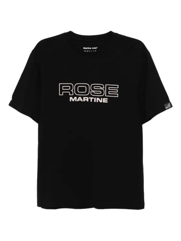 Martine Rose 24ss Tシャツ Martine Rose クルーネック Tシャツ | ブラック | FARFETCH JP
