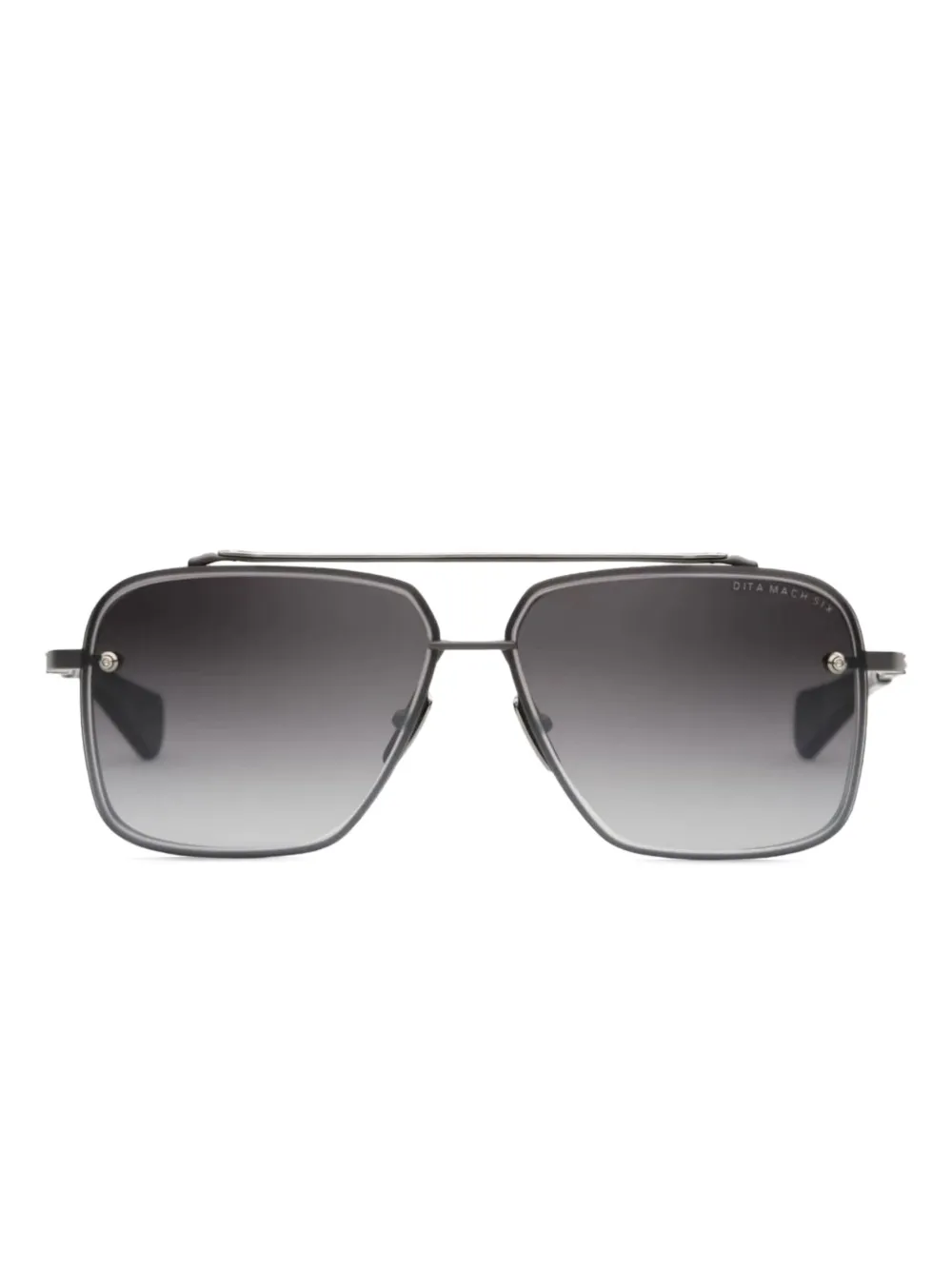 Dita Eyewear MACH-SIX zonnebril met dubbele neusbrug Zwart