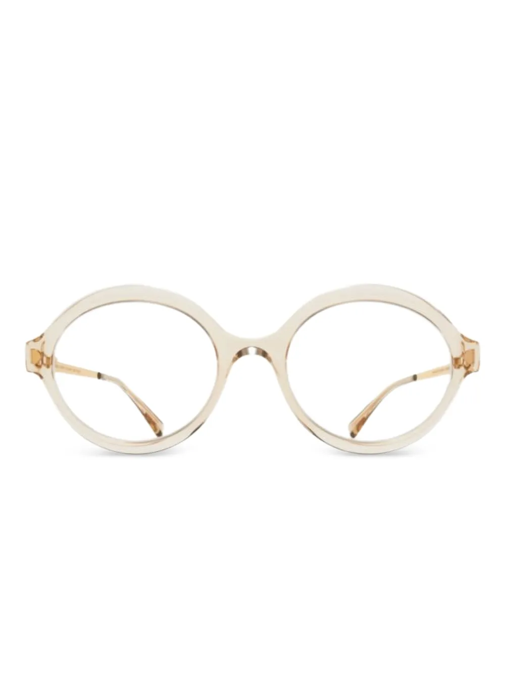 Mykita lunettes de vue Noomi à monture ronde | tons neutres | Image 1