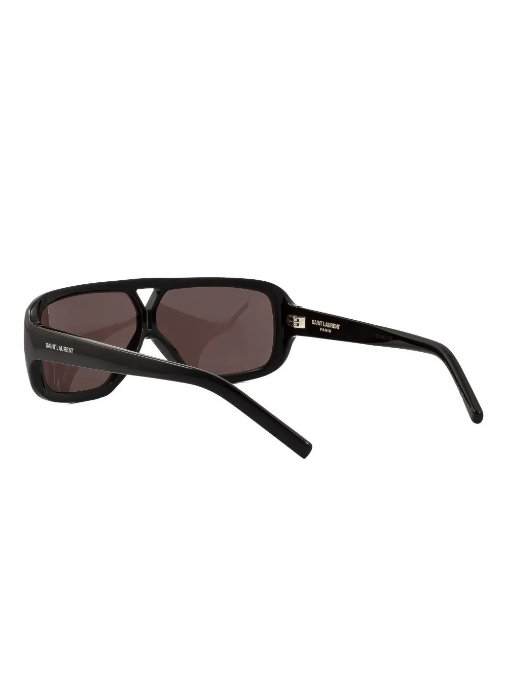 Saint Laurent Eyewear Zonnebril met dubbele neusbrug Zwart