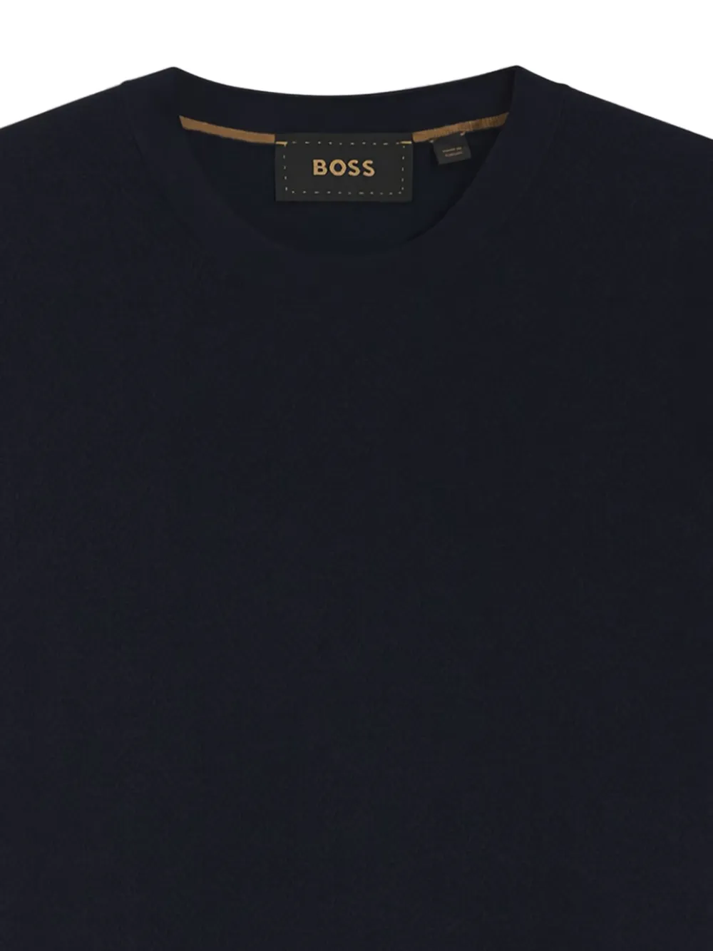 BOSS T-shirt met ronde hals - Blauw