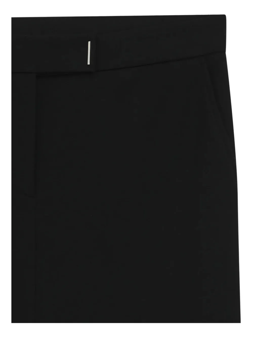 BOSS Broek met zijsplit - Zwart