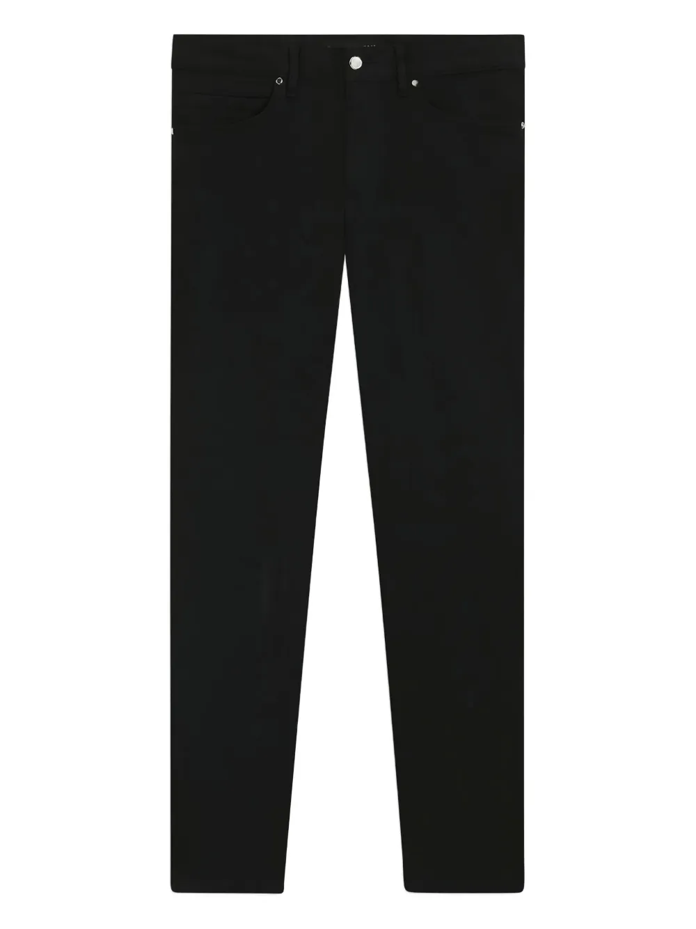 BOSS logo-patch jeans Zwart