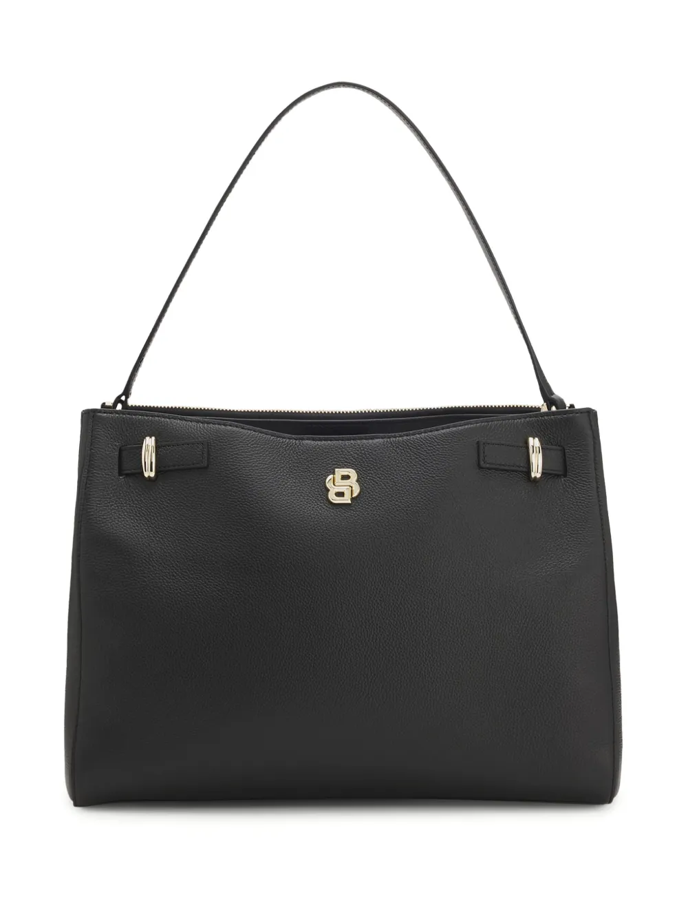Hugo Boss Logo-plaque Tote Bag In Black