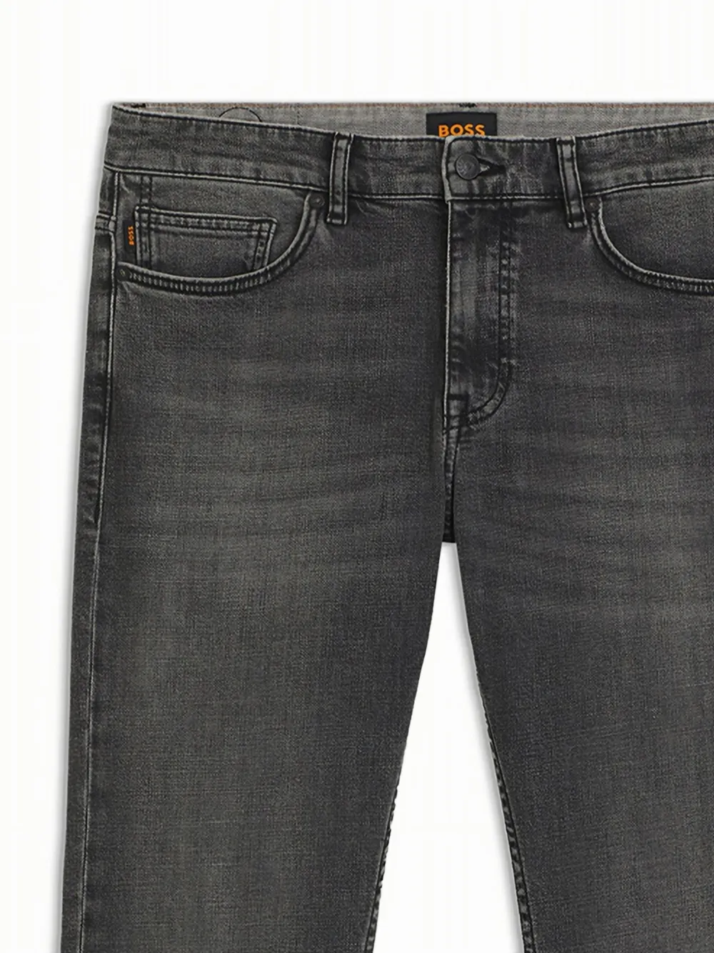 BOSS Jeans met vijf zakken Grijs