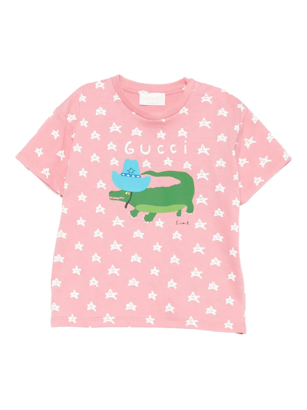 Gucci Kids グラフィック Tシャツ - ピンク Gucci Kids グラフィック Tシャツ - ピンク