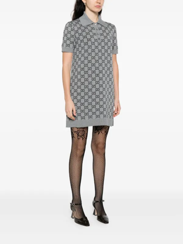 gucci grey dress Stretch Viscose Bodycon Dress main image 1