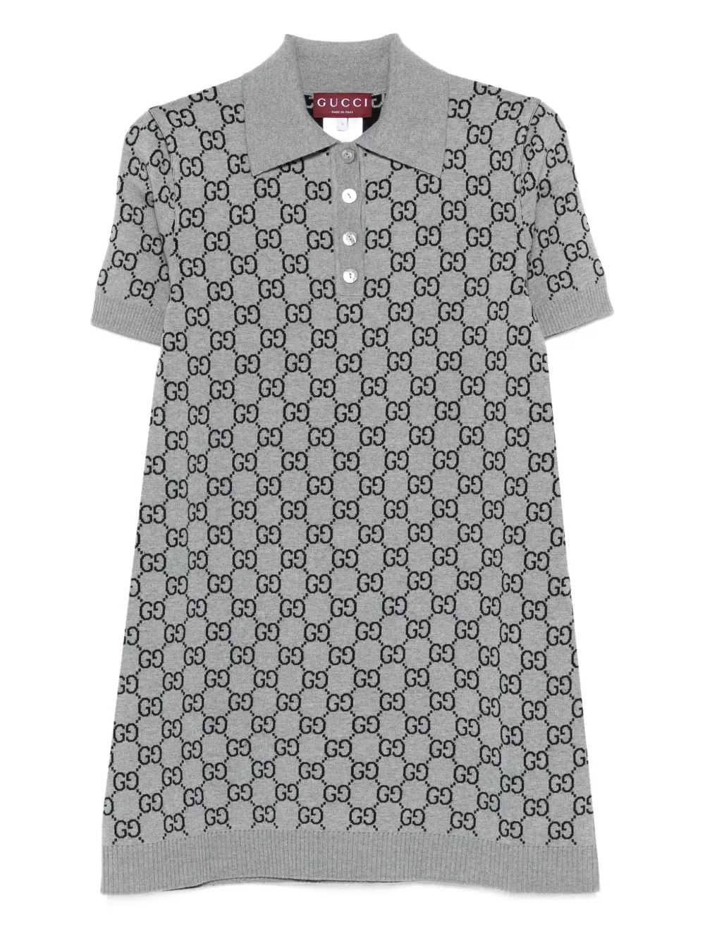 Gucci GG ミニドレス - グレー Gucci GG ミニドレス - グレー