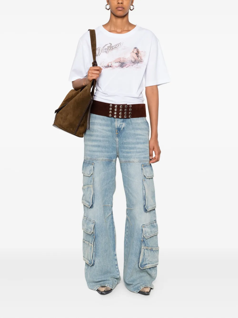 DSQUARED2 graphic-print cotton top | T-Shirts & Jersey Shirts | Image 2