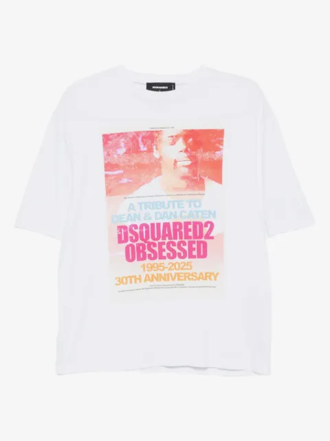 DSQUARED2 playera estampado