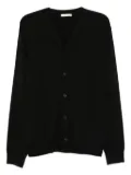 The Row button-front wool cardigan - Black