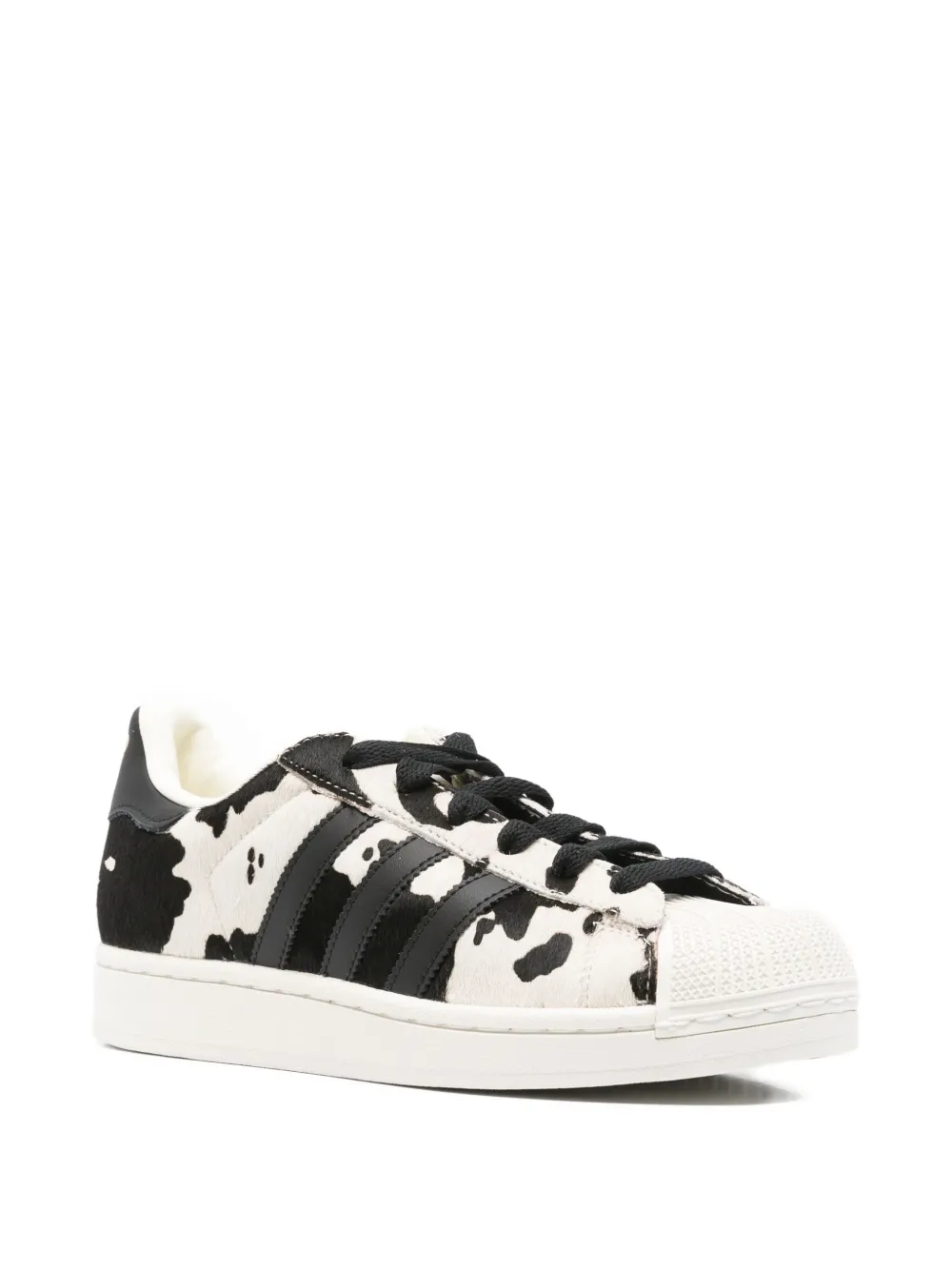adidas Superstar animal-print sneakers Black