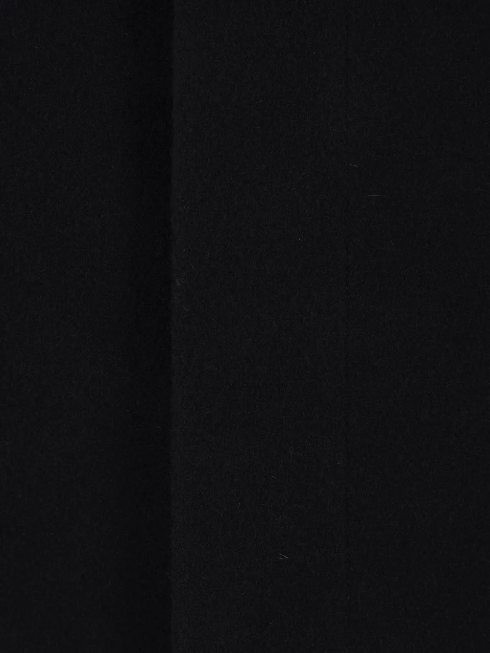 MM6 Maison Margiela Jas van scheerwolblend met lange mouwen Zwart