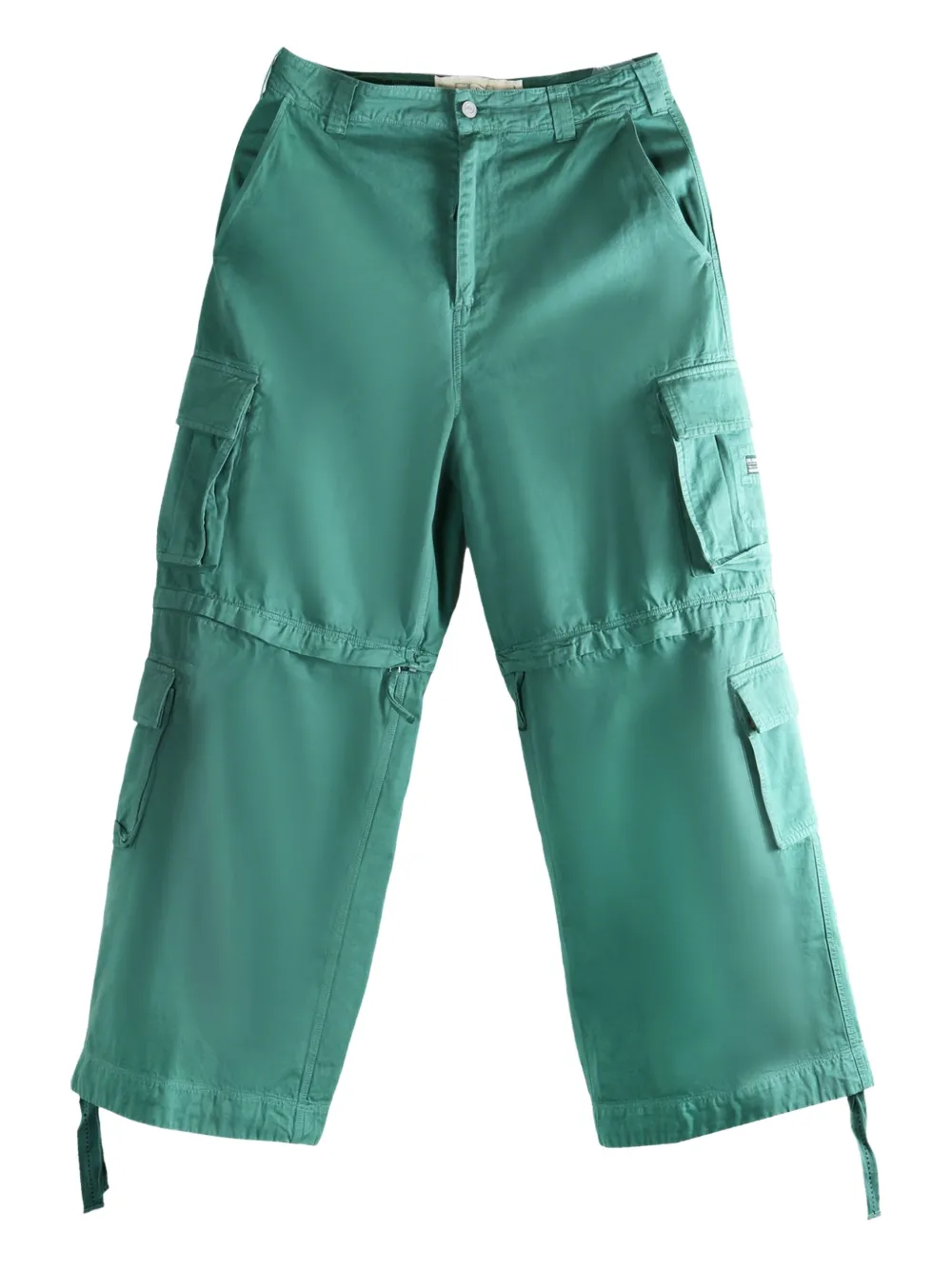 ERL zip-off cargo trousers | Green | Image 1