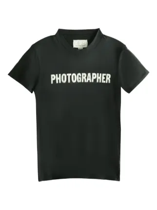 ERL photographer-print T-shirt | ブラック | FARFETCH JP