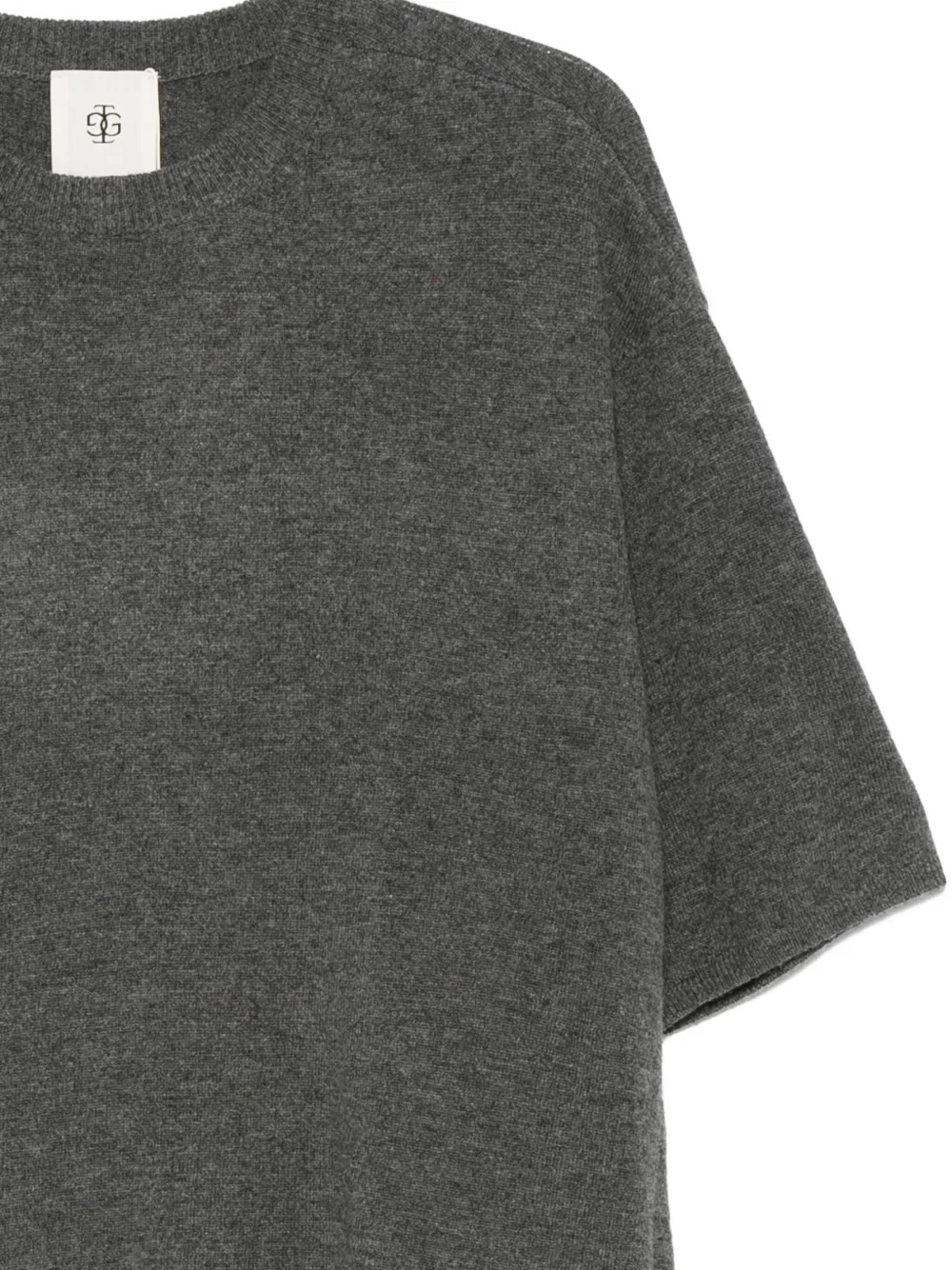 The Garment Gebreid T-shirt Grijs