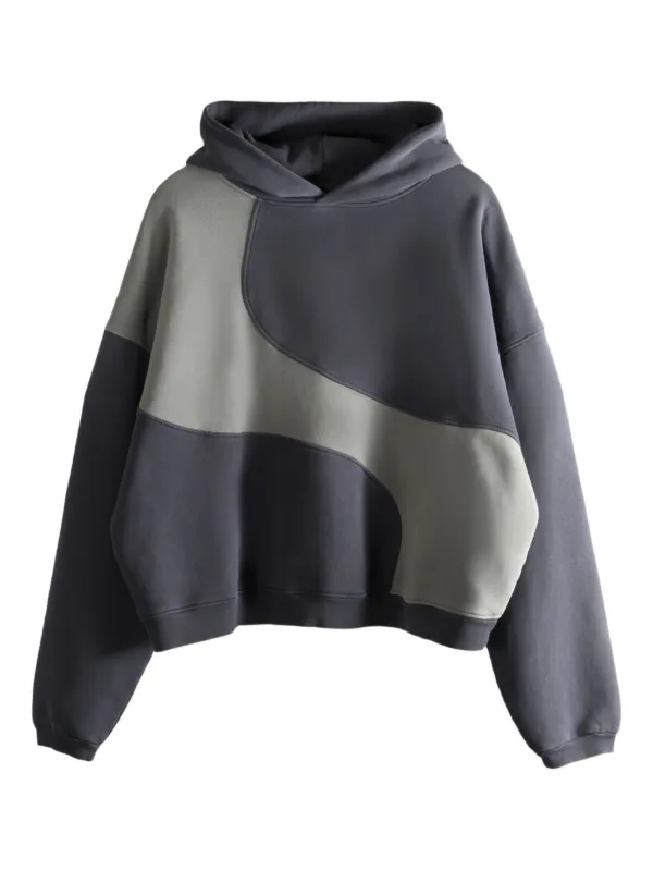 トップス 25aw ERL panelled hoodie ERL Panelled Hoodie | グレー | FARFETCH JP