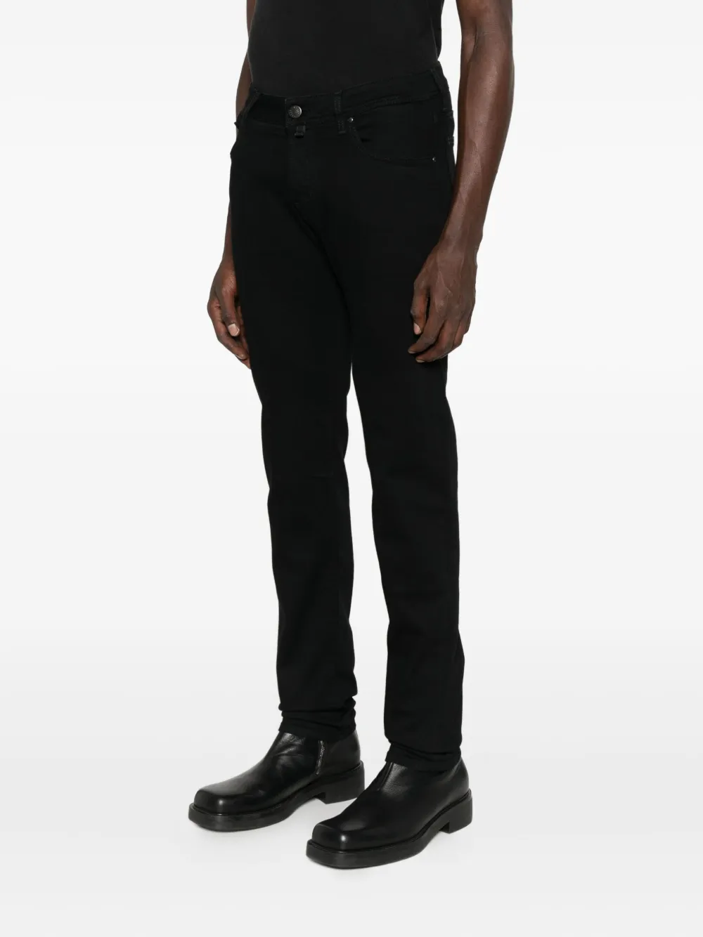 Jacob Cohen Slim-fit Jeans In Black