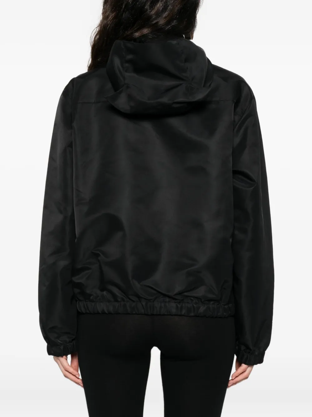 Coperni hooded zip-front jacket Zwart