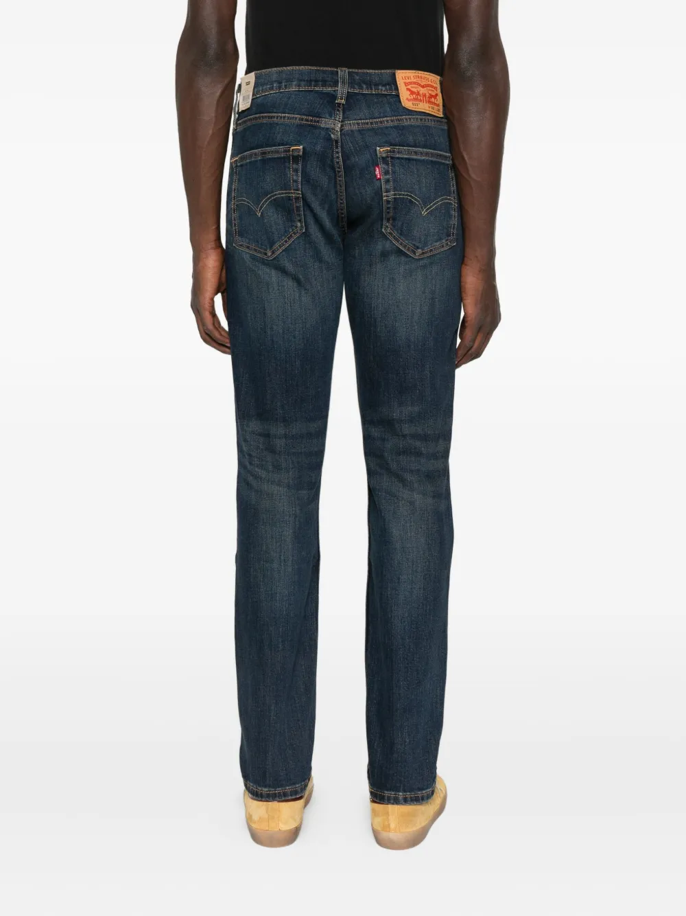 Levi's Straight jeans Blauw
