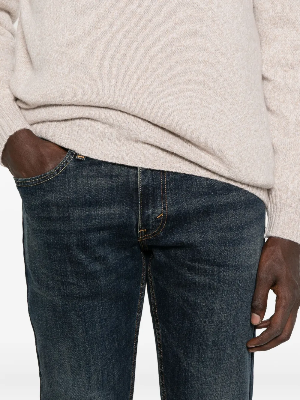 Levi's Straight jeans Blauw