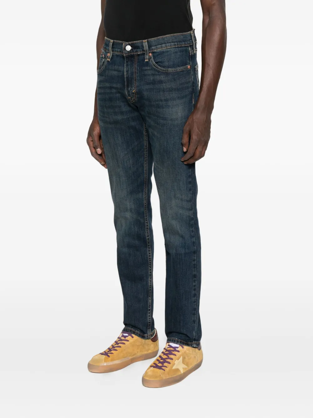 Levi's Straight jeans Blauw