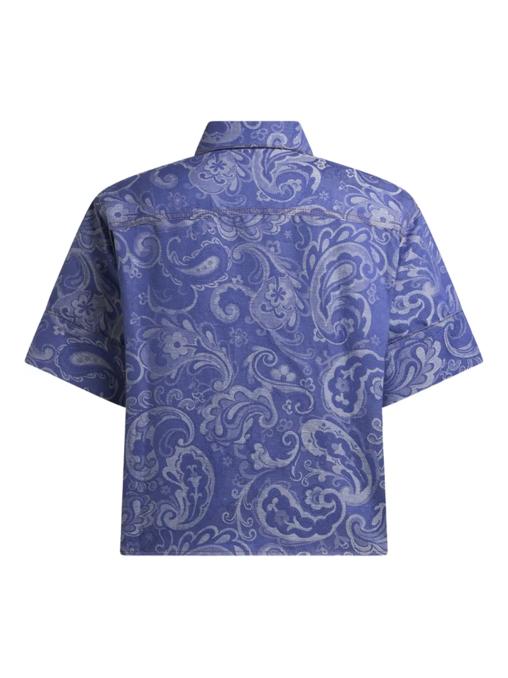 ETRO Blouse met paisley-jacquard Paars