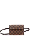 Louis Vuitton Pre-Owned 2002 Damier Ebene Florentine Pochette belt bag - Brown