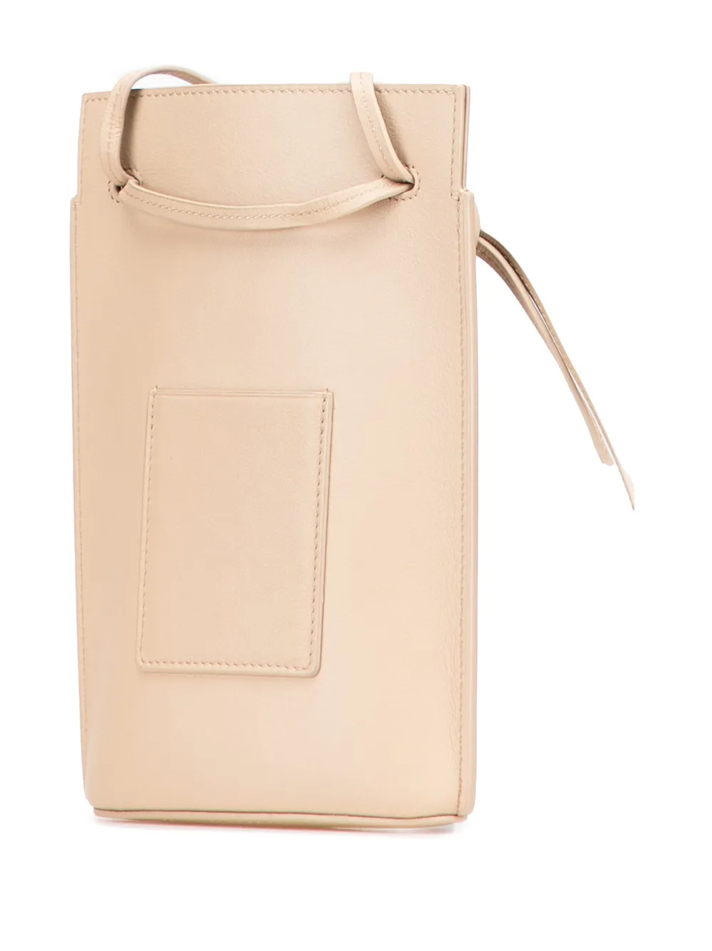 Pre-owned Loewe 2024 Calfskin Dice Pocket Crossbody Bag In Brown