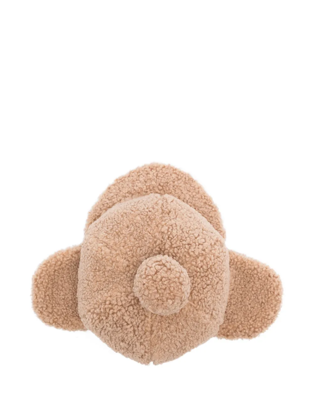 Il Gufo pom-pom flower hat - Beige