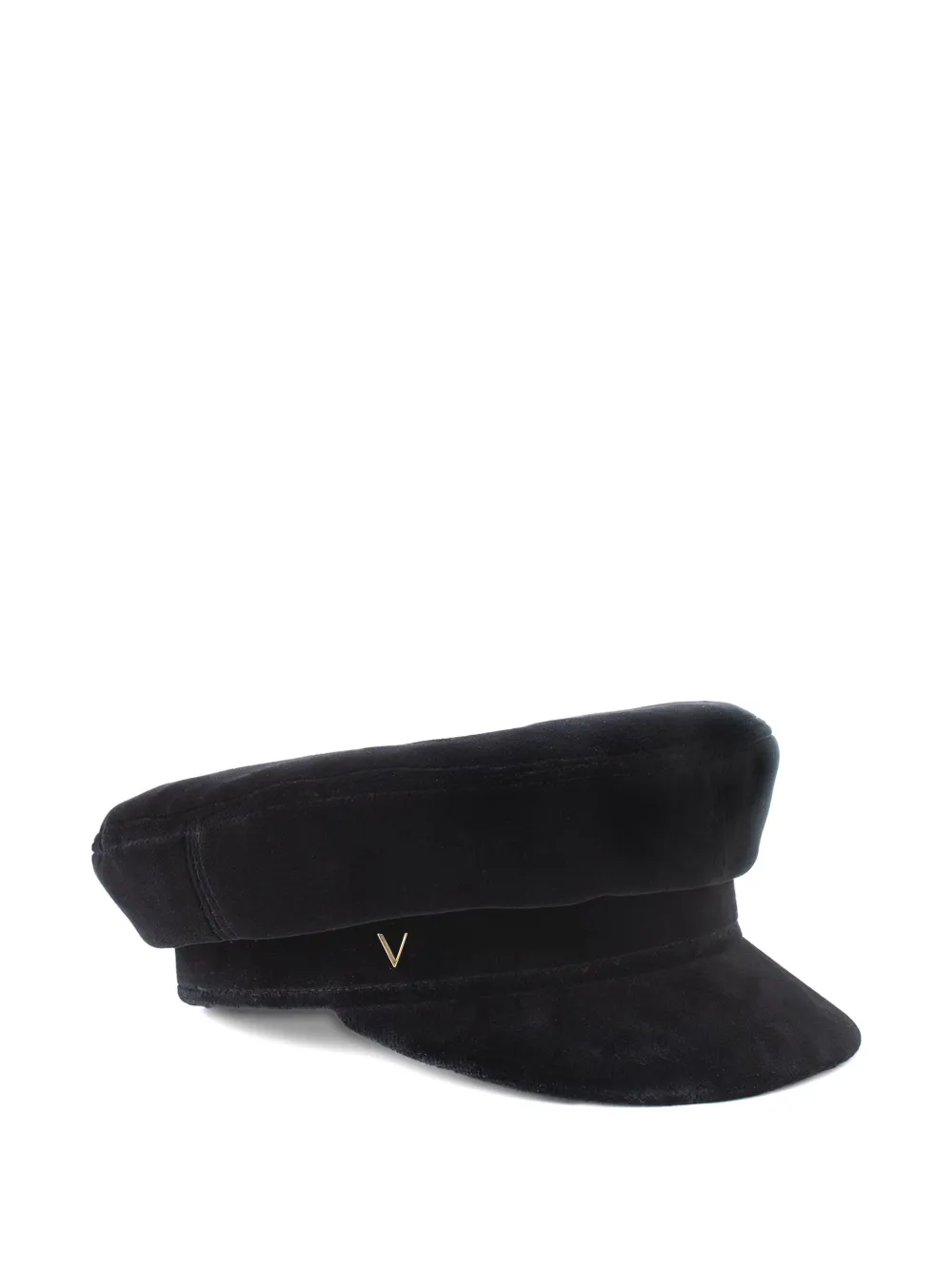 Vecsei Millinery Alexa Velvet Hat In Black