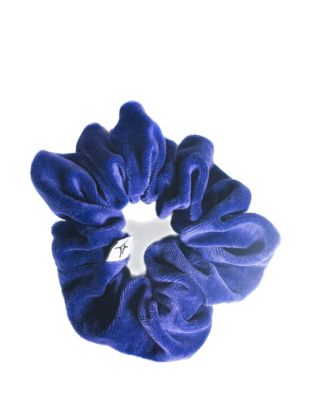 Spark Le Monde The Rita Velvet-effect Scrunchie In Purple