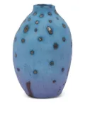 Siup Studio Papaya speckled oval-shaped vase - Blue