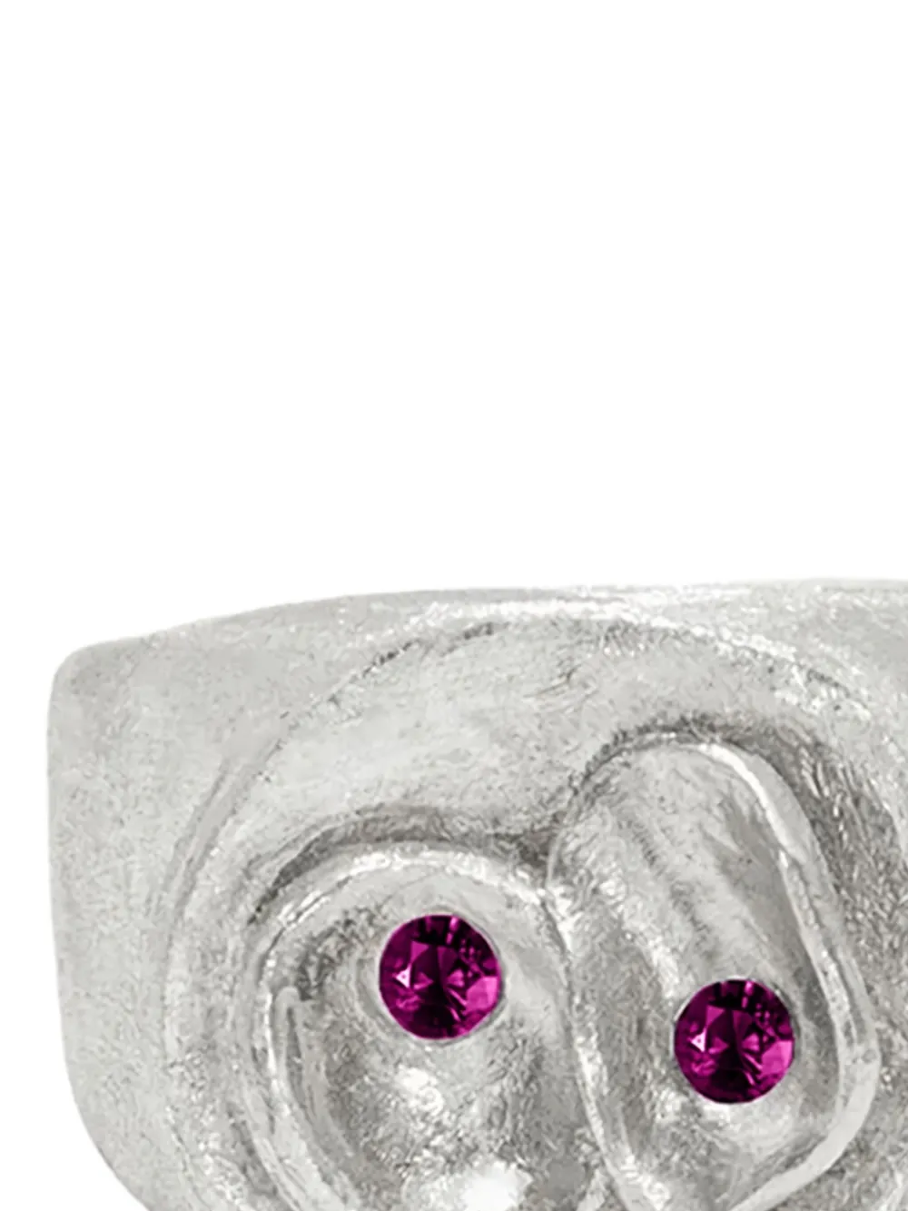Twin Volcano Signet Ring