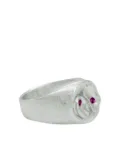 d'Alma Twin Volcano signet ring - Silver