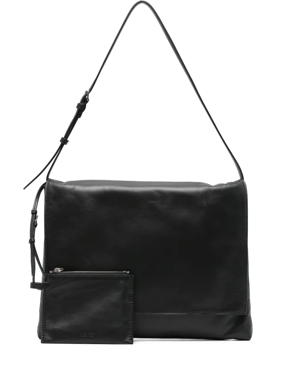 The Row flap shoulder bag | Black | Image 1