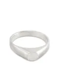 d'Alma mini signet ring - Silver