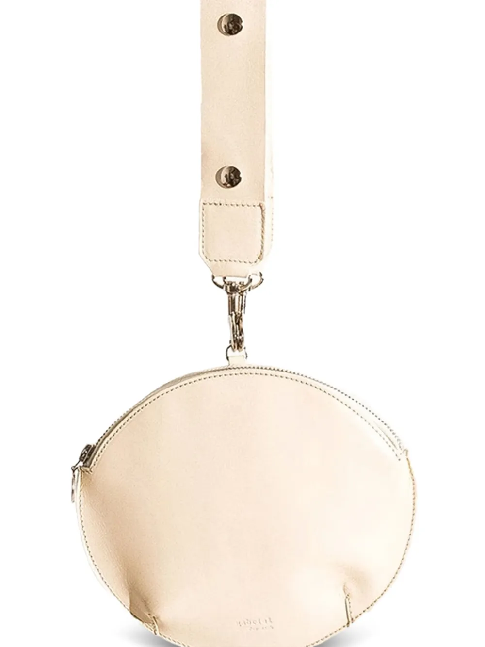 Gabriel for Sach Roman circular leather waistpack - Beige