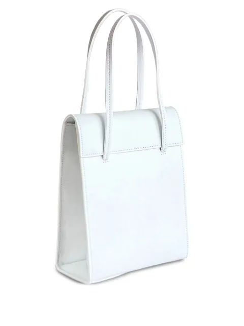 Blame Lilac Frita double-handle flap handbag