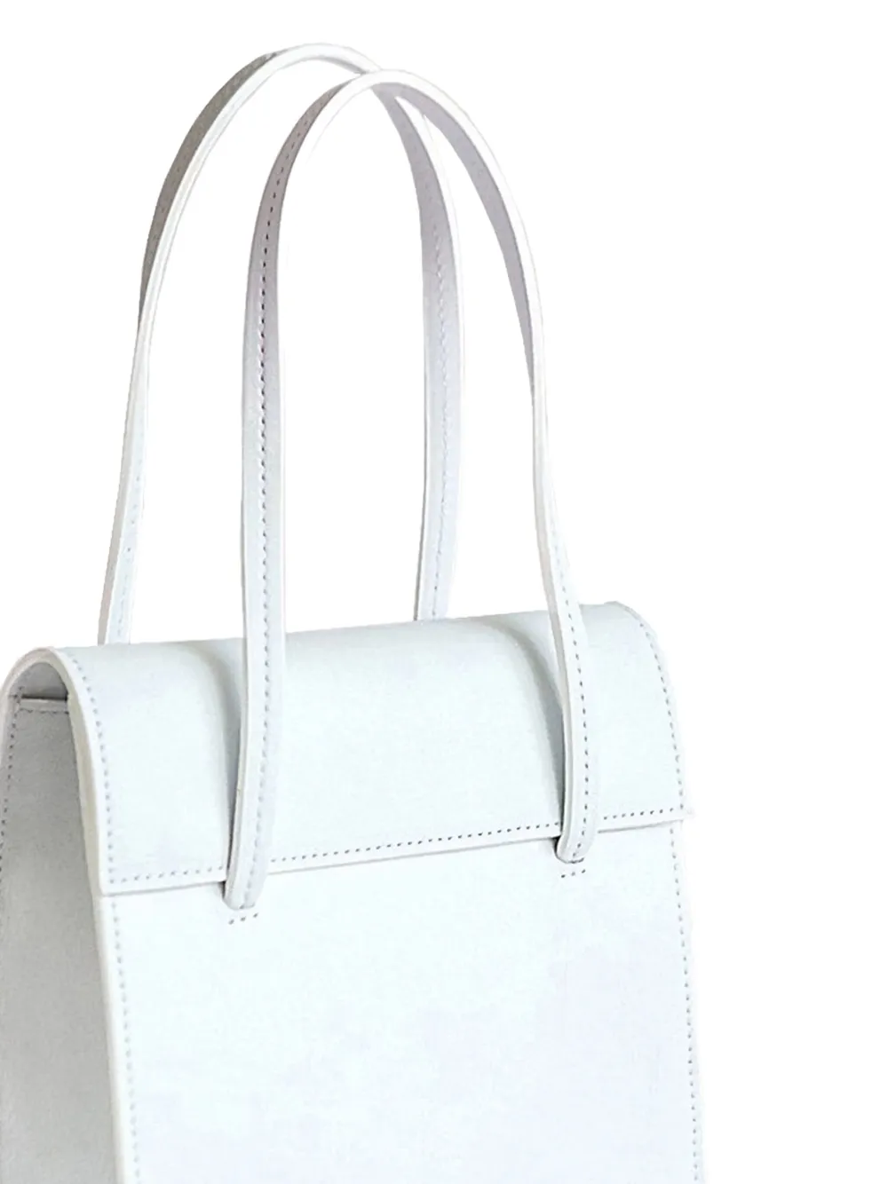Blame Lilac Frita double-handle flap handbag - Wit