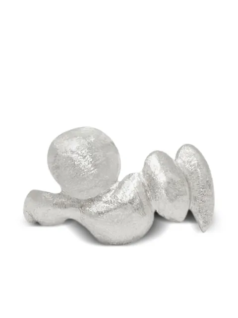d'Alma arete ear-cuff Bobbles en plata de ley