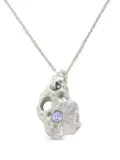 d'Alma Tufa gem-pendant necklace - Silver