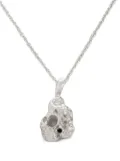 d'Alma textured-stone pendant necklace - Silver
