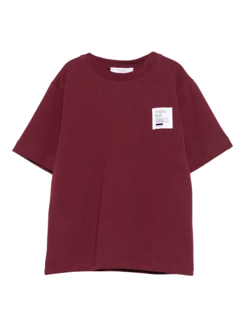 Paolo Pecora Kids contrasting-patch T-shirt
