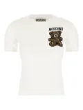 Moschino Teddy-embellished T-shirt - White