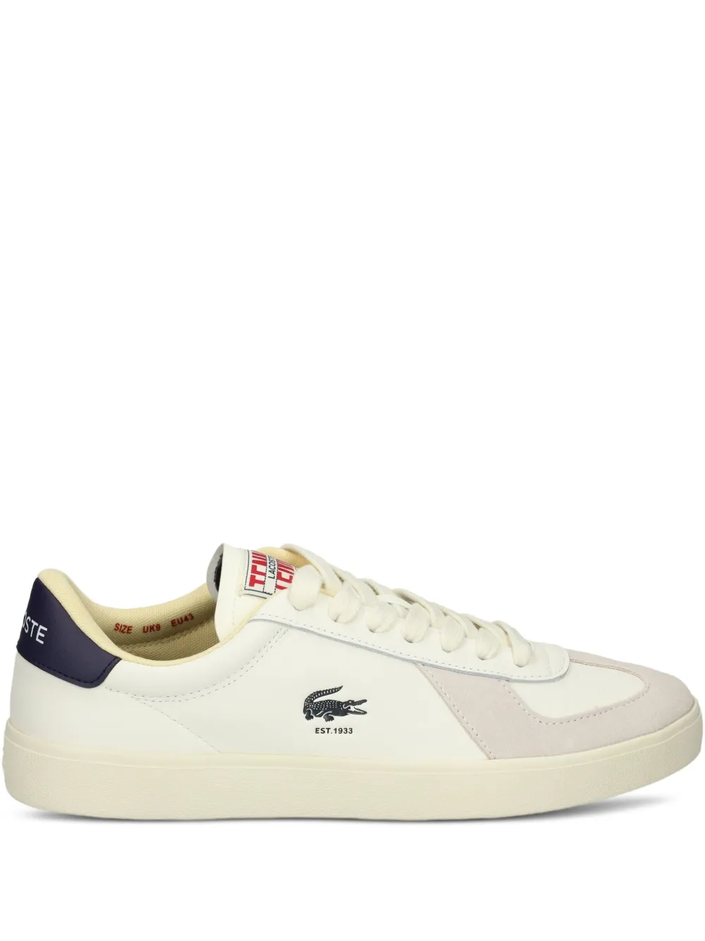 Lacoste lace-up low-top sneakers White
