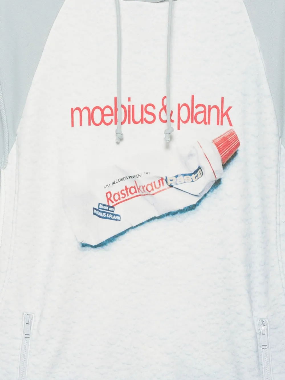 Undercover Hoodie met gelaagde details Blauw