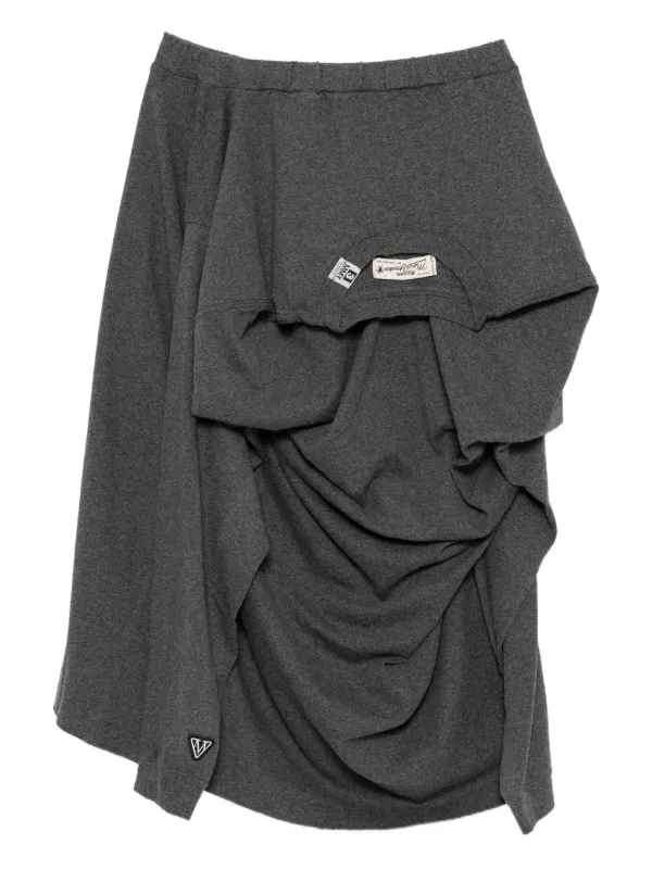 Maison MIHARA YASUHIRO Asymmetric Skirt | グレー | FARFETCH JP