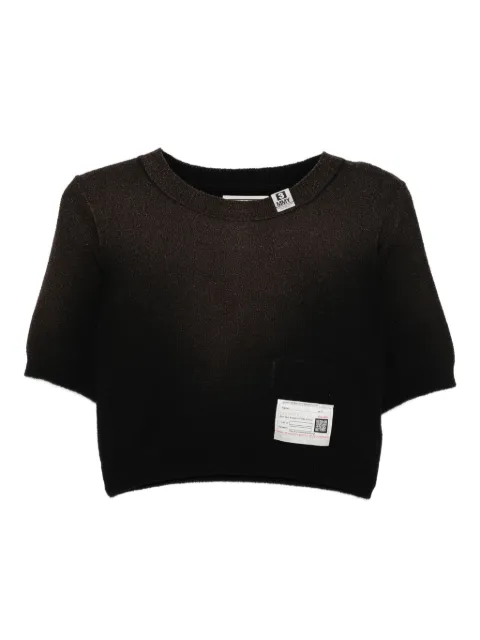Maison MIHARA YASUHIRO knitted top 