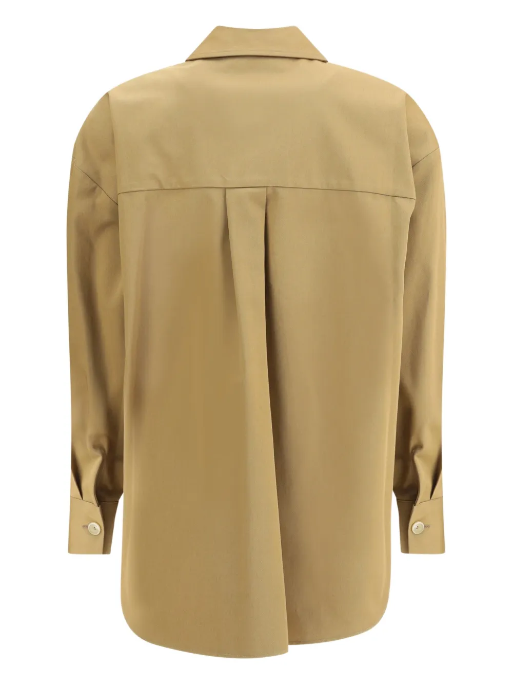 P.a.r.o.s.h P. A.r. O.s. H. Maxi Pockets Shirt In Yellow